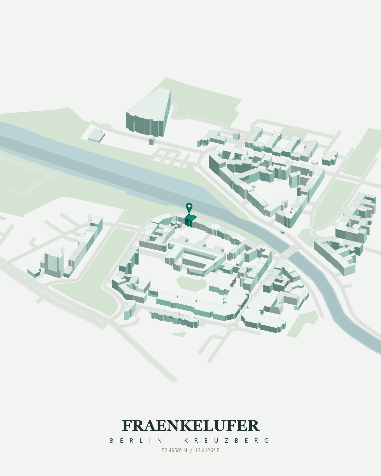 Isoville Edition: Fraenkelufer, Berlin-Kreuzberg